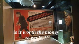 my first time inside Churchill War rooms up London was it worth £32 to get inside churchill [upl. by Knowle435]