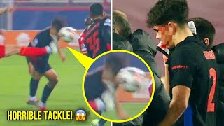 Cubarsi CRAZY Injury against Red Star 🤕 [upl. by Nylaehs]