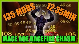 Wow SoD Mage solo RFC 135 mobs 12m35 [upl. by Novit]