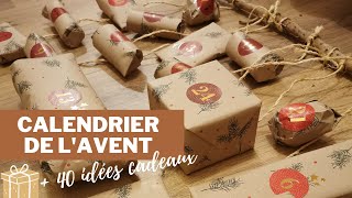 Tuto  Calendrier de lavant personnalisé  40 IDÉES DE CADEAUX [upl. by Terryn88]