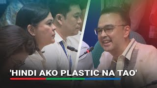 Hindi ako plastic VP Sara tells Alan Peter after cordial remark  ABSCBN News [upl. by Meggie]