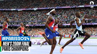 Mens 200m Final  Paris Champions [upl. by Loos]