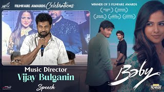 Music Director Vijay Bulganin Speech  Baby Filmfare Awards Celebrations  Anand Deverakonda [upl. by Gabler]