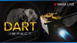 DARTs Impact with Asteroid Dimorphos Official NASA Broadcast [upl. by Alecram96]