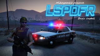 Basic LSPDFR Tutorial  No other mods  2024 [upl. by Siberson]