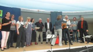 30062016 Lehrer singen für Abschlüssklasse Maria Veen Schule [upl. by Tsirc]