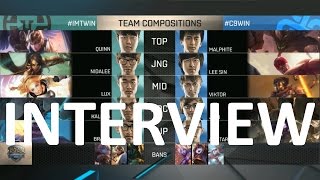 IMT vs C9 Post Game Interview [upl. by Lizzy]