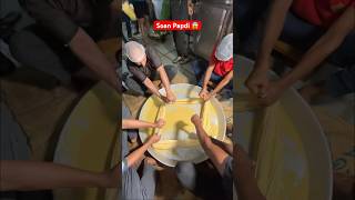 Soan Papdi making in Factory 😱  Indian sweets shortvideos [upl. by Bricker]