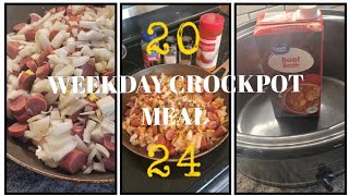 WEEKDAY CROCKPOT MEAL PREP [upl. by Nylevol]