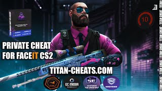 PRIVATE CHEAT FOR FACEIT CS2  Titan cheat  Aim  ESP  Radar  Live demo [upl. by Maurer]