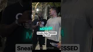 Fresh PULLS UP on Sneako IRL – Things Get HEATED🔥 [upl. by Ahsiekahs231]