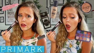 TESTING PRIMARK MAKEUP [upl. by Adiuqal]