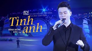 TÌNH ANH  Đình Dũng Hát Live Cực Hay Trong Lễ Hội Du Lịch Biển Hải Tiến 2022 [upl. by Acilgna]