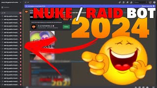 🧡 How to NUKE a Discord server EASY and FAST  PiV Bot pivdomina [upl. by Aydne]