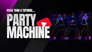 How to do the Party Machine  Hip Hop Dance  Old Middle New School [upl. by Lyndsie]