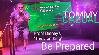 Drunk Karaoke at Viva  Be Prepared  Lion King [upl. by Idnam]