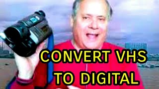 Convert VHS to Digital  How to convert Your VHS Tapes  Easycap USB 20 Video Capture [upl. by Hsak]