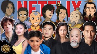 Netflixs LiveAction Avatar Cast is BUILT DIFFERENT [upl. by Nirik]