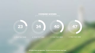 Infographic Animation Video Maker  After Effects Template [upl. by Dulciana]