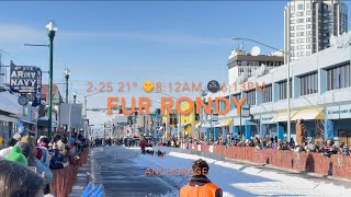 Fur Rondy Downtown Anchorage  Anchorage Alaska  022523 [upl. by Yatnwahs]