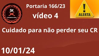 CAC Cuidado para não perder seu CR  CR do CAC 2024 [upl. by Inad]