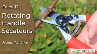 Felco 12 Pruning Secateurs  Product Test Drive [upl. by Magdalena294]