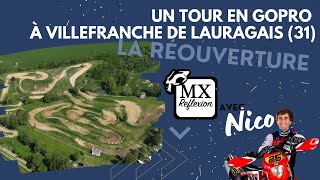 Réouverture après 4 ans de pause  1 tour en GoPro à Villefranche de Lauragais [upl. by Kask]