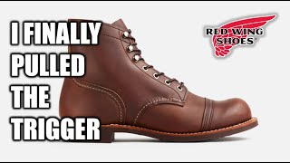 First Look Red Wing IRON RANGER Amber Harness  8111  First thoughts breakin plan for future [upl. by Tjon]