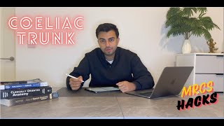 Abdominal Aortas Coeliac Trunk Part 1  MRCS Hacks [upl. by Nosned]