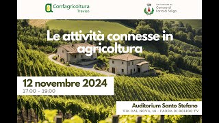 Convegno quotLe attività connesse in agricolturaquot [upl. by Pritchett]