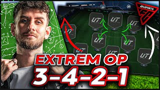 FC 24 EXTREM OP❗TAKTIK amp FORMATION GUIDE 3421 Ultimate Team [upl. by Einaffit]