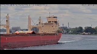 New Ship Federal Thunder Bay Salute August 10 2024 [upl. by Einotna]