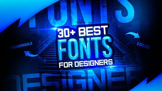 Best 30 Fonts Pack For Designers 2022  Android Pc  Free Download [upl. by Llekcor]