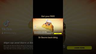 FREE Sir Beurre croissant back bling in Fortnite by enabling surveys on your Epic Games profile [upl. by Tehc]