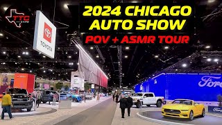 2024 Chicago Auto Show POV Walkthrough  ASMR [upl. by Jerrie392]