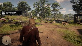 Red Dead Redemption 2  Hunting for the Legends of the east satchel  Part 2 [upl. by Kassie]