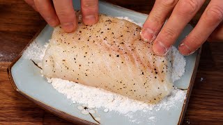 Everyone loves this easy fish and vegetable dinner Quick and Delicious Cod Recipe [upl. by Edgardo89]