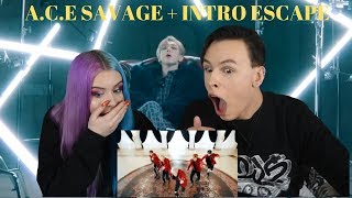 COUSINS REACT to ACE 에이스 SAVAGE 삐딱선 MV  INTRO ESCAPE X LIA KIM [upl. by Abrahan]