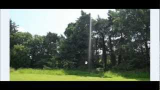 Balmerino Abbey UFO amp Strange Light Beam [upl. by Publias]