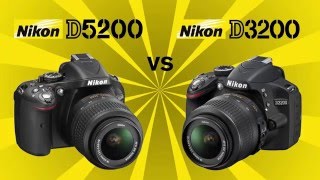 Nikon D5200 vs Nikon D3200 [upl. by Mailiw369]