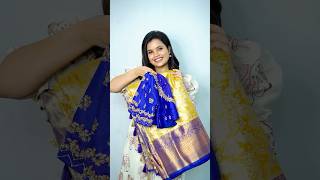 GRWM for bridesmaid look 😍❤️ explore styling fashion saree jewellery trending reels trend [upl. by Hjerpe767]