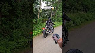 Continental Gt 650  Loudest exhaust Red Rooster gt650 continentalgt650 youtuber ytshorts [upl. by Annawat]