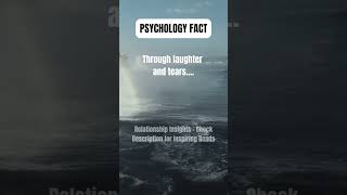 Through laughter and tears shorts psychologyfacts subscribe [upl. by Annavoj]