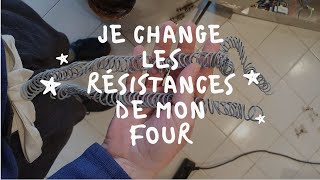 Je change les résistances de mon four de potier   Four Eco top 100L Nabertherm [upl. by Ahsekel]