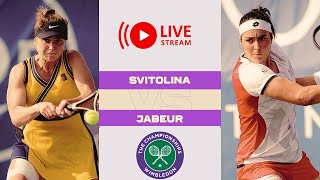 WTA LIVE ONS JABEUR VS ELINA SVITOLINA WTA WIMBLEDON OPEN 2024 TENNIS PREVIEW STREAM [upl. by Ecinereb871]