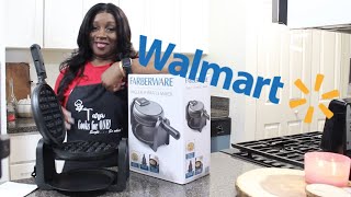 Farberware Single Flip Waffle Maker Unboxing [upl. by Kyle]