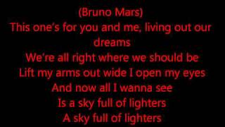 Eminem Lighters Lyrics Clean Ft Bruno Mars [upl. by Aissej]