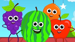 Fruits Song for Children and Preschool Learning Videos [upl. by Pestana147]