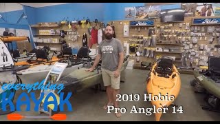 2019 Hobie Pro Angler 14 Walkthrough [upl. by Annaerb]