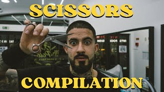 💈 ULTIMATE Scissor Compilation ASMR [upl. by Westleigh]